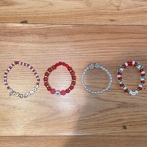 Colorful Beaded Bracelet Set